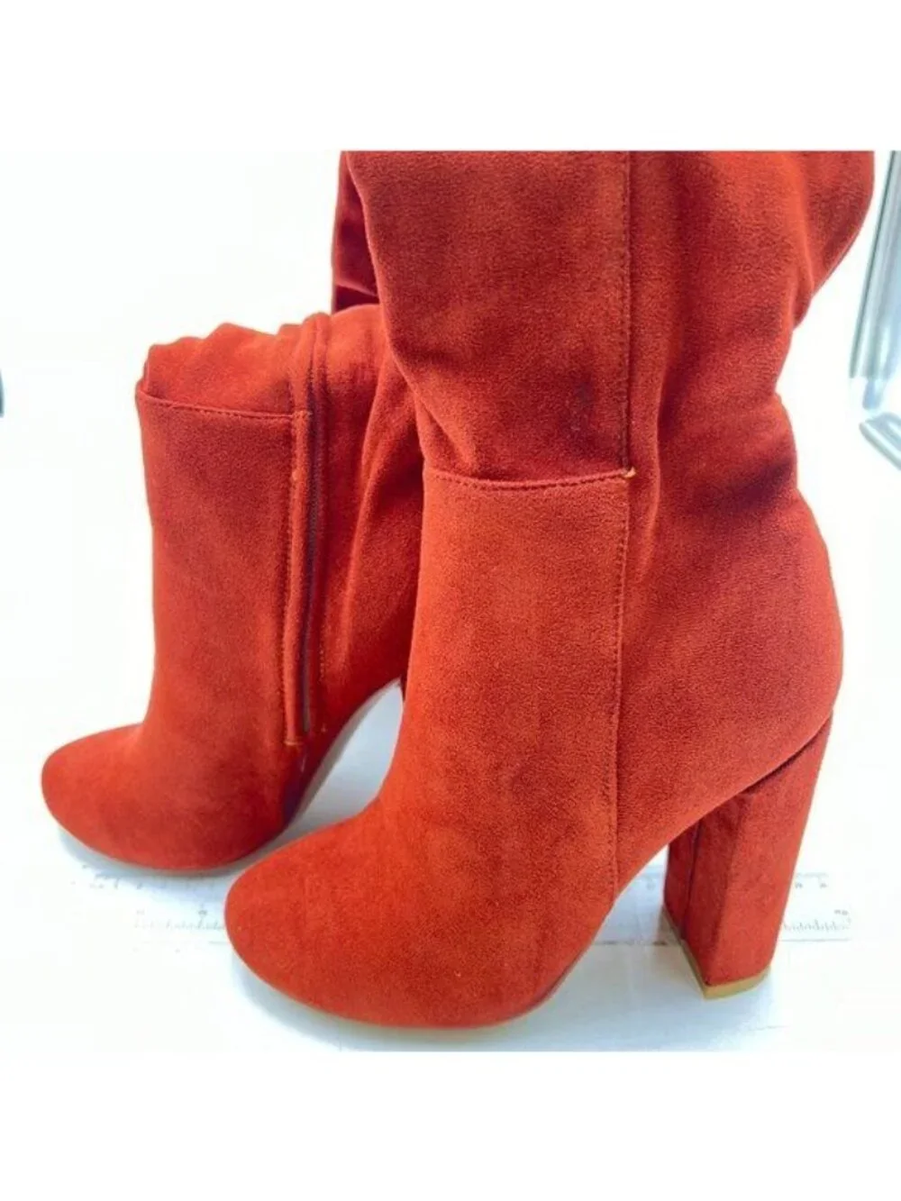 N/A suede knee